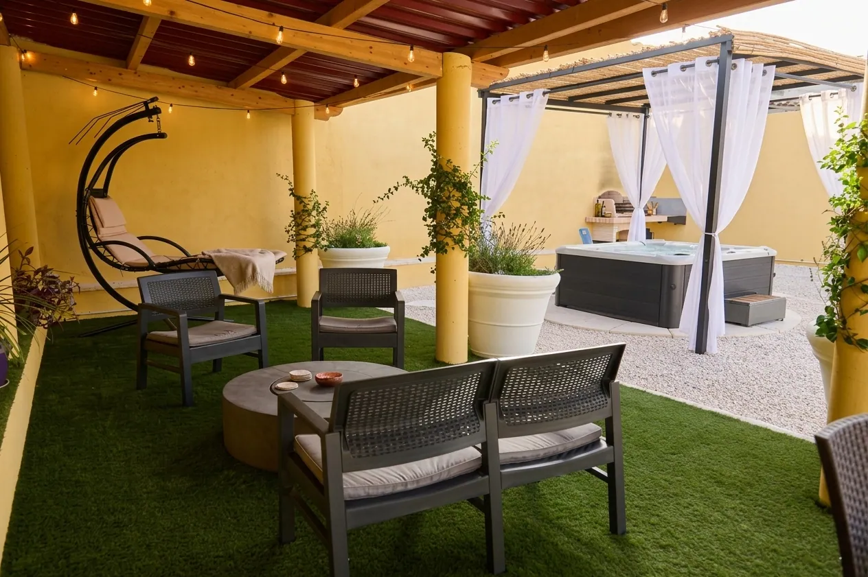 Private Jacuzzi & Garden Home – foto 22